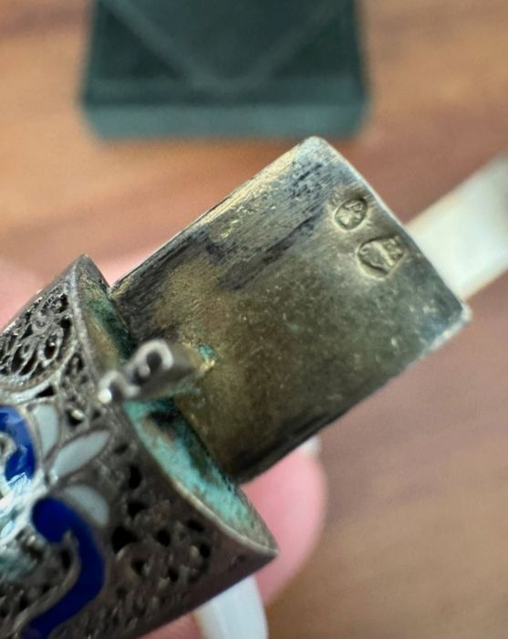 Pulseira em prata de filigrana / Antiga