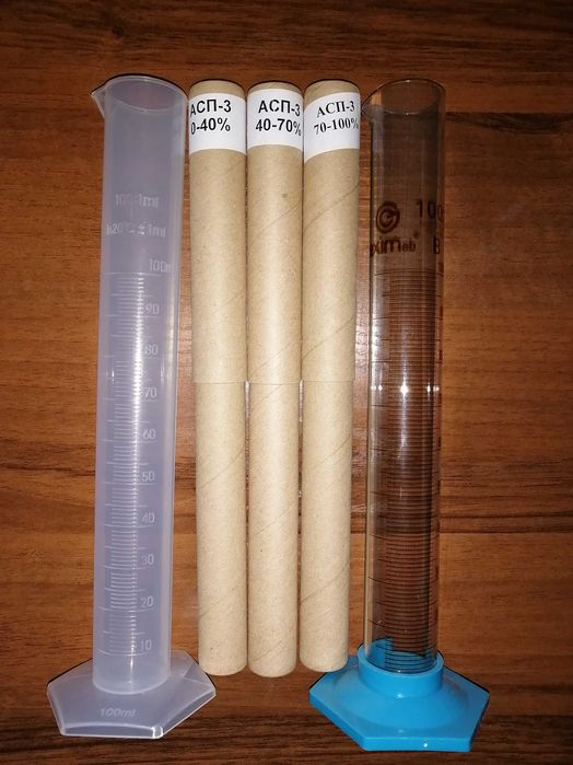 Набір спіртометрів АСП 3 для школи.