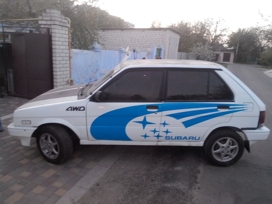 Subaru jasty 4х4 justy джасти
