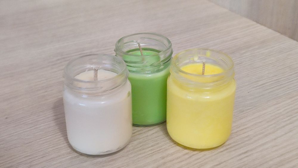 Соєві ароматичні свічки ручної роботи