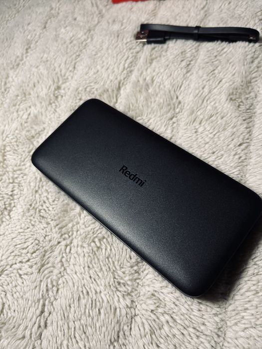 Redmi Power Bank Fast Charge 20000mAh 18W із зарядним кабелем, новий