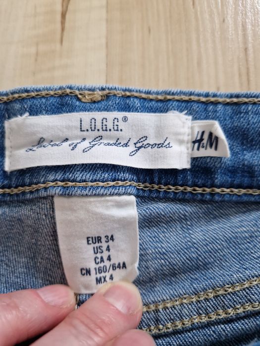Spodenki jeansowe roz.34 H&M