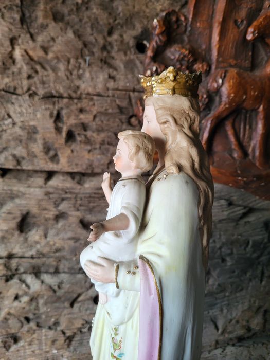 * rezerwacja Biskwit Maryja Królowa 38 cm Matka Boska