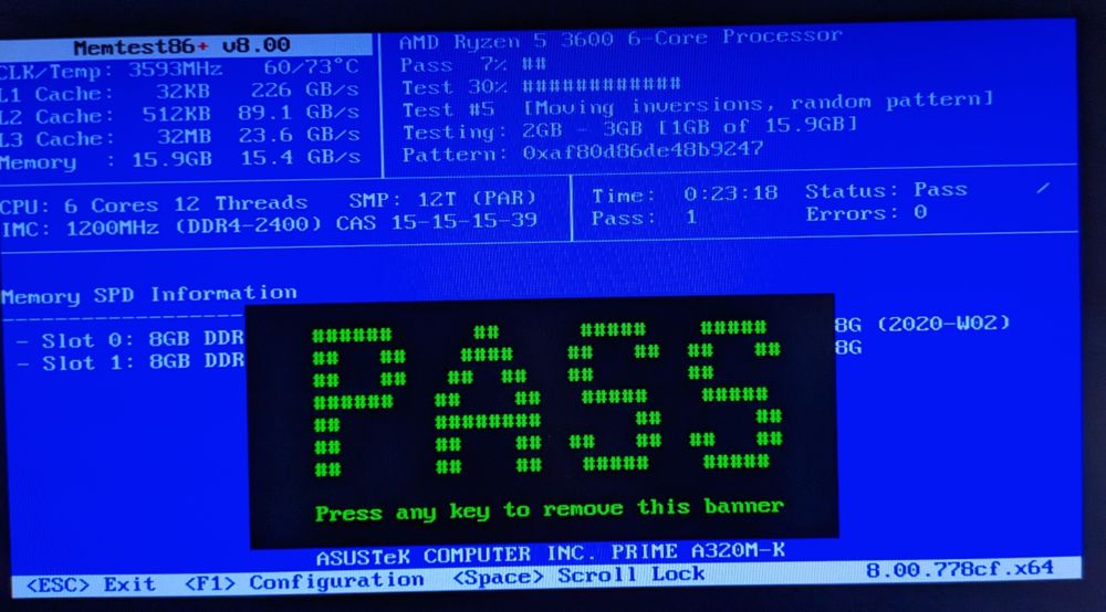 DDR4 Goodram 16GB [8+8] 2400Mhz CL15