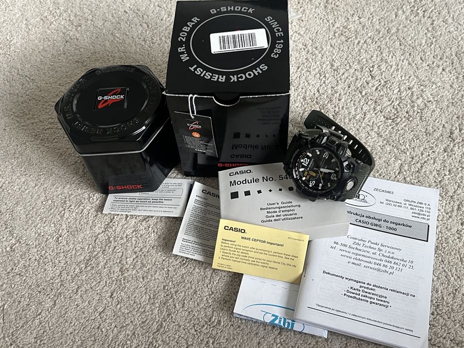 Casio g-shock gwg1000