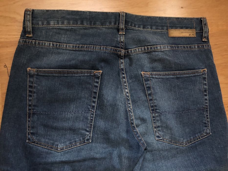 Spodnie jeans zara man M/L mankiet