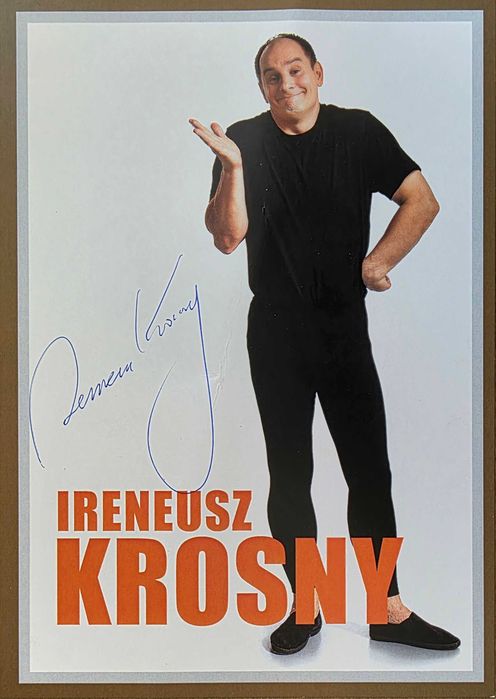 IRENEUSZ KROSNY - oryginalny autograf