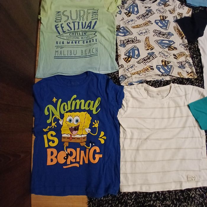 Koszulki chłopięce 134