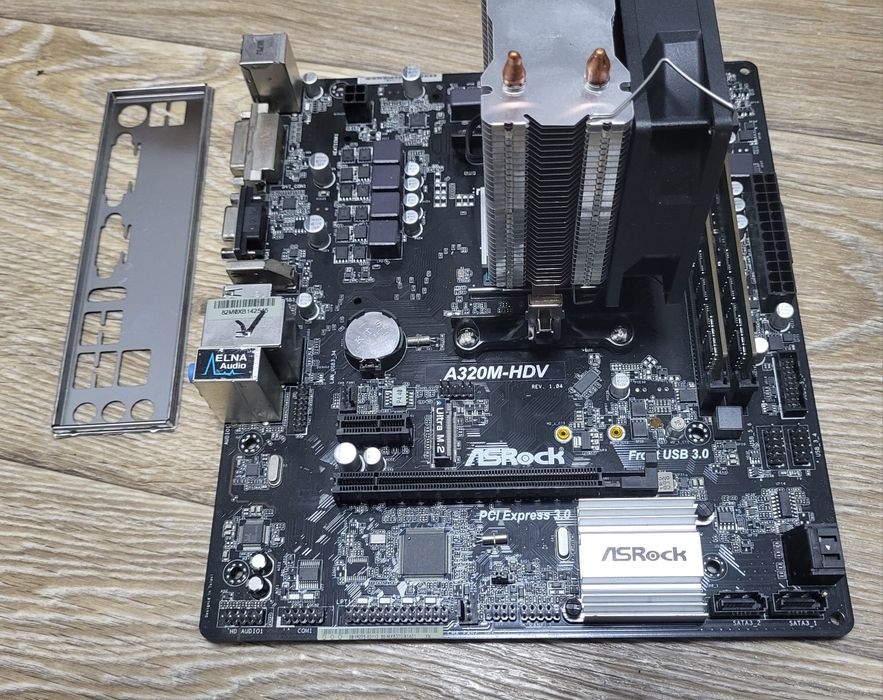 Комплект AMD Ryzen 5 2600 + ASRock A320M-HDV + 16 GB DDR4  Socket AM4