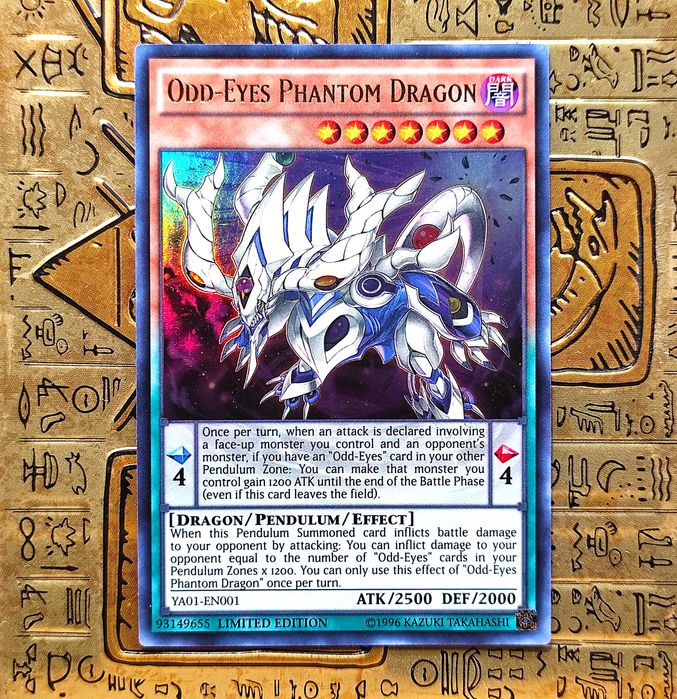 Odd-Eyes Phantom Dragon - Edição Limitada Yugioh