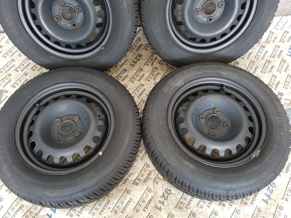 Koła Zimowe Opel Corsa D E Adam Combo  4x100  5,5Jx14 ET39  175/70R14  175/70/14  Tpms