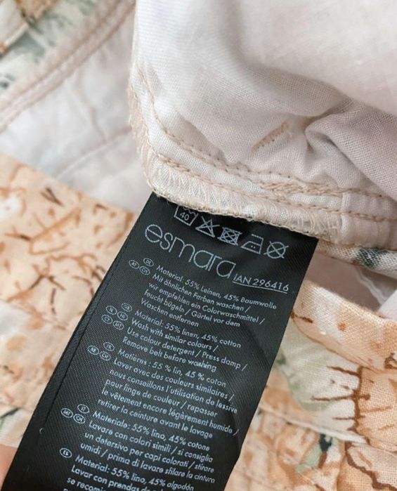 Жіночі льняні шорти Esmara.