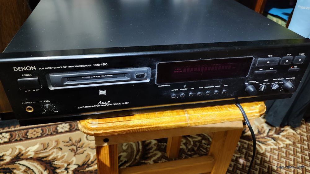 Минидиск дека Denon DMD-1500