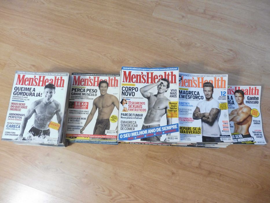Revistas Men's Health antigas