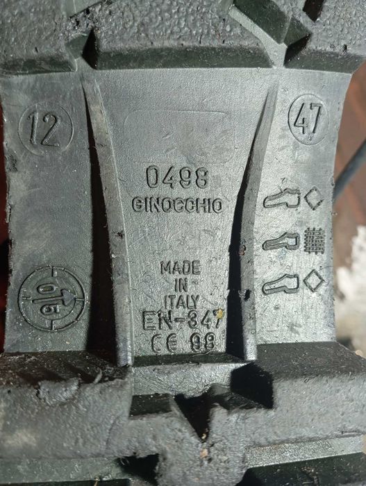 Сапоги резинові італійські маслобензостійкі 47