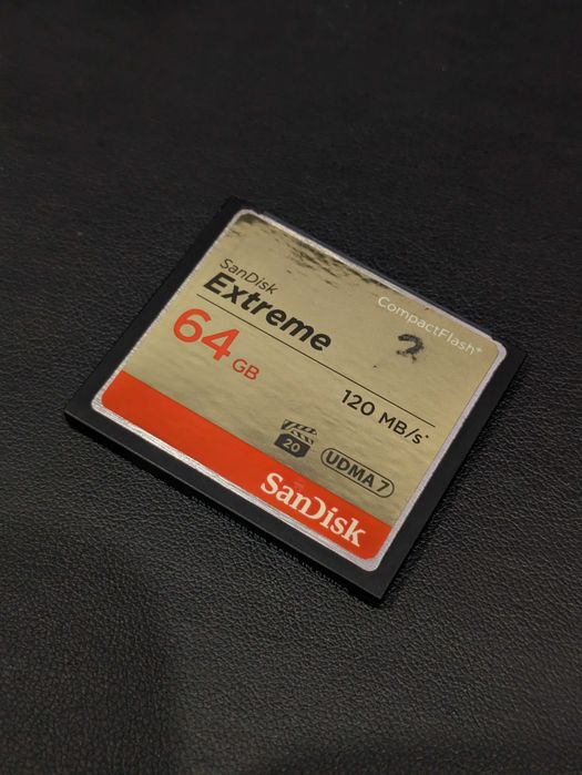 Karta pamięci CF 64 GB SanDisk Extreme Compact Flash 64GB 120MB/s