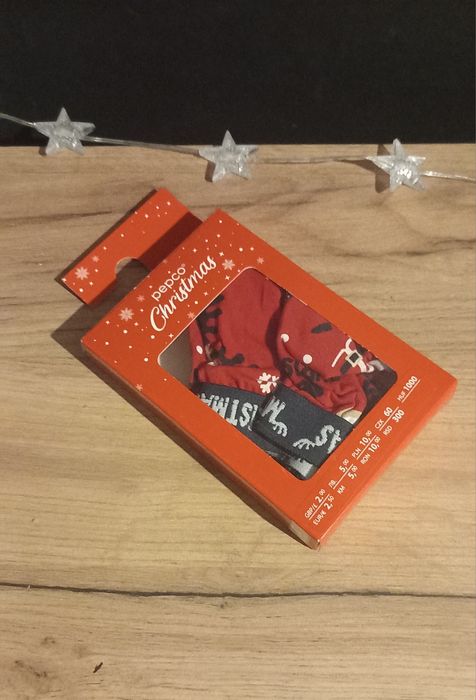 Bokserki majtki świąteczne