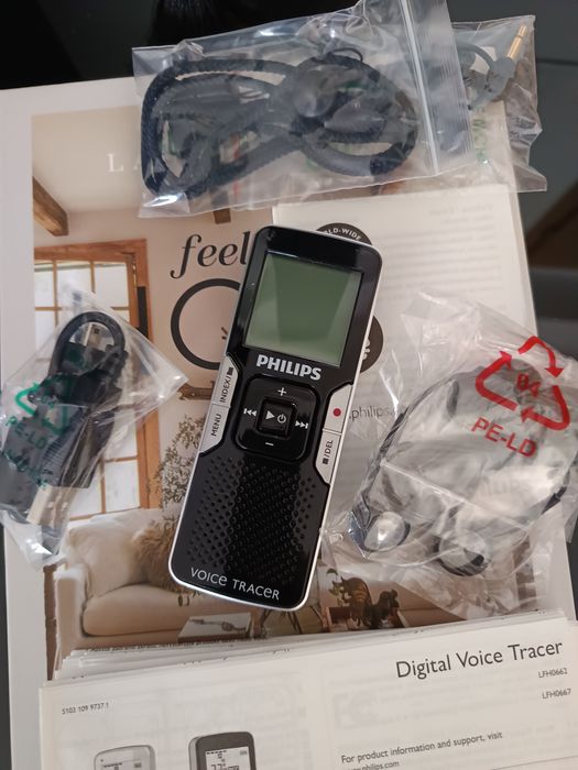Vendo gravador Philips – Digital Voice Tracer.
