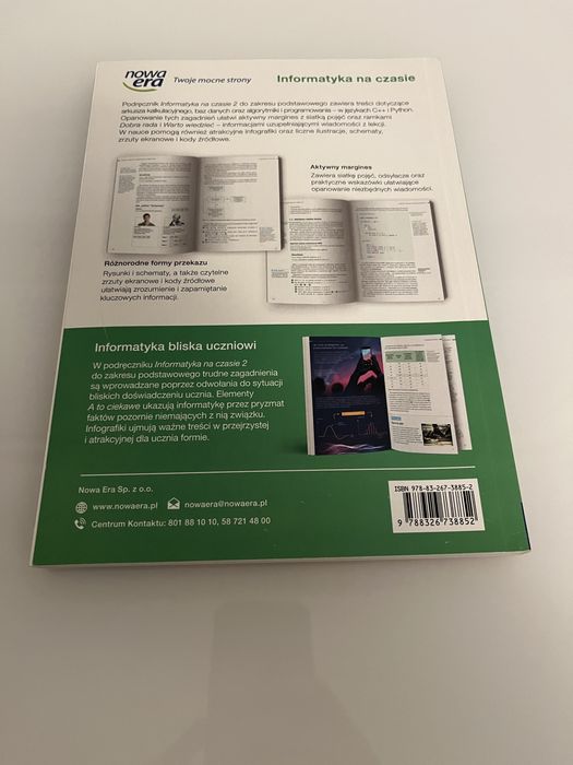 Informatyka na czasie kl.2 zakres podstawowy
