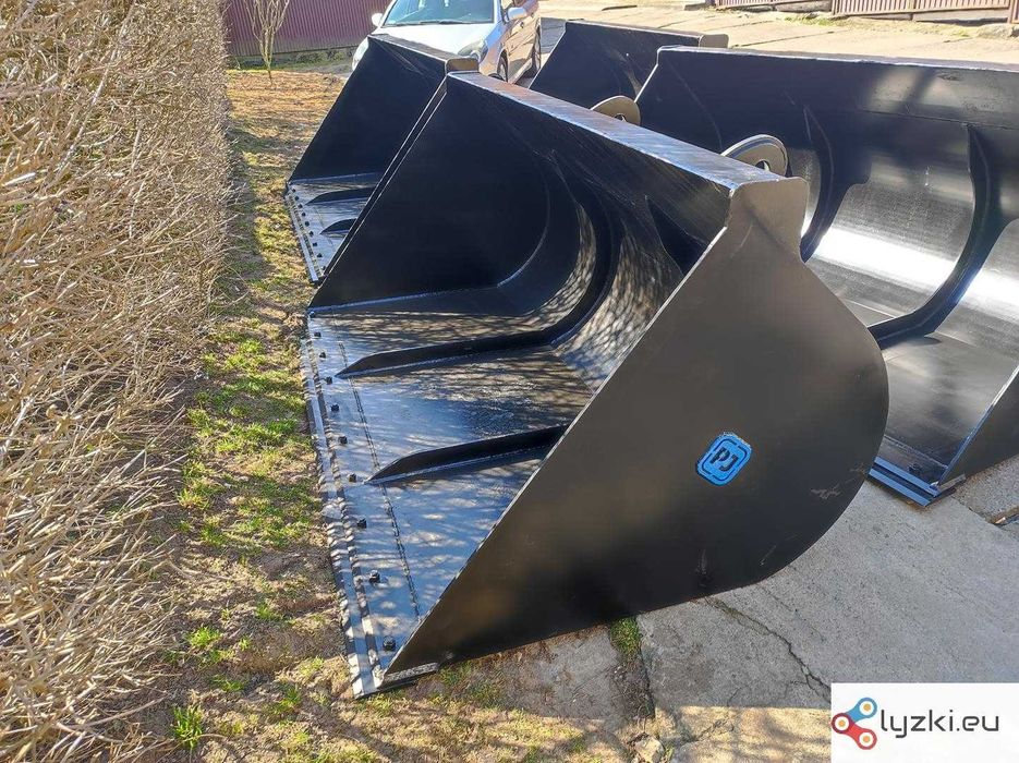 Łyżka szufla 2,5m3 zbożowa 2,5m3 JCB QFit Manitou Merlo 2x lemiesz