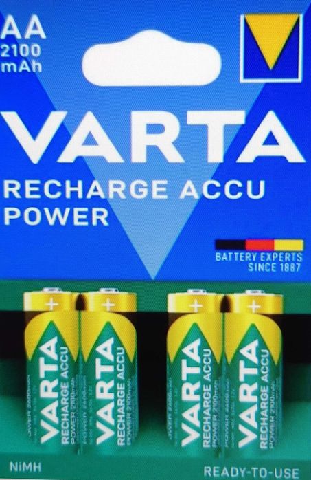 2 ładowarki AA/AAA/9V +aku. Varta-+ tester