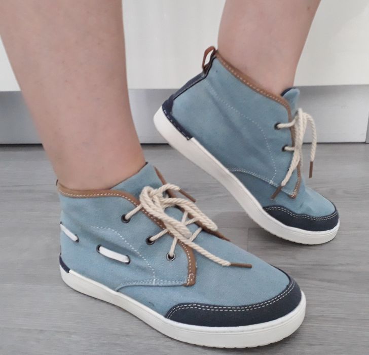 Sapatilha lona, tipo all stars, n.'37