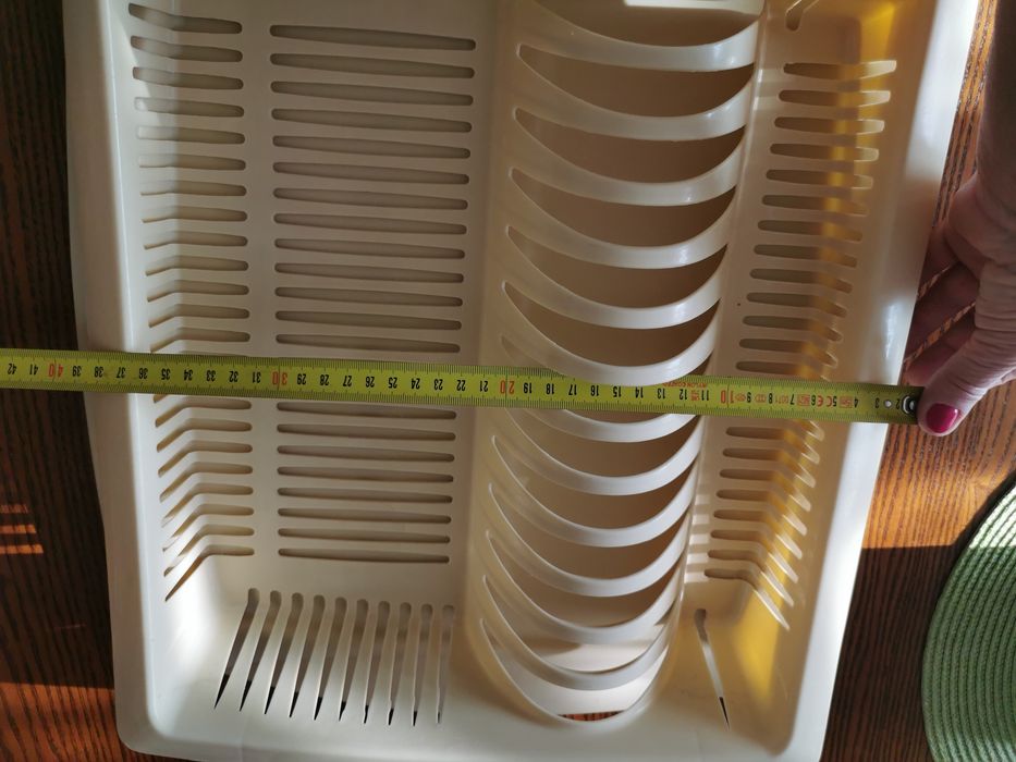 Suszarka do naczyń kremowa