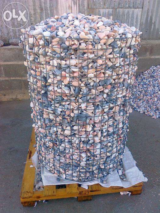 Pedras decorativas mármore colorido