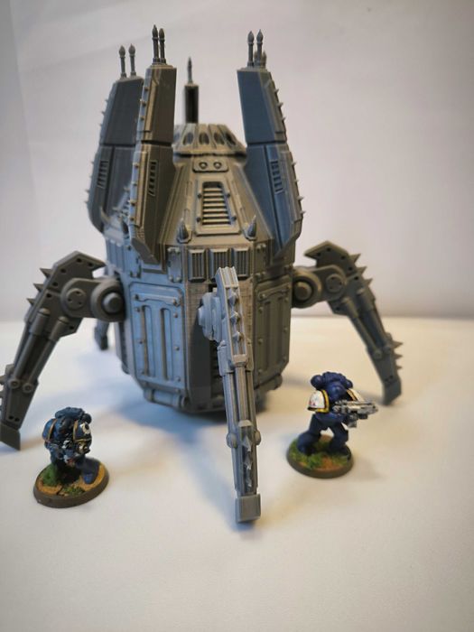 Drop pod Marines SCI-FI Diorama Wargaming