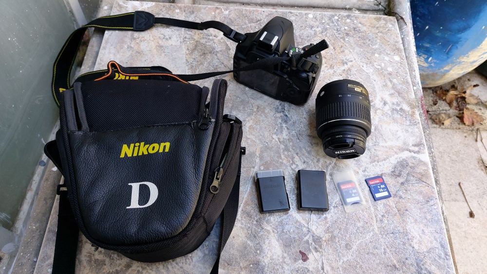 Máquina fotográfica Nikon D3200