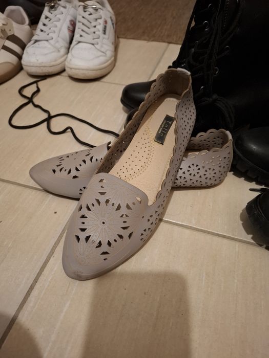 Buty damskie 38 kozaki botki muszkieterki balerinki
