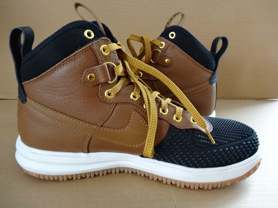 Buty NIKE LUNAR FORCE 1 DUCKBOOT roz 44,5 Watershield Skóra Sportowe