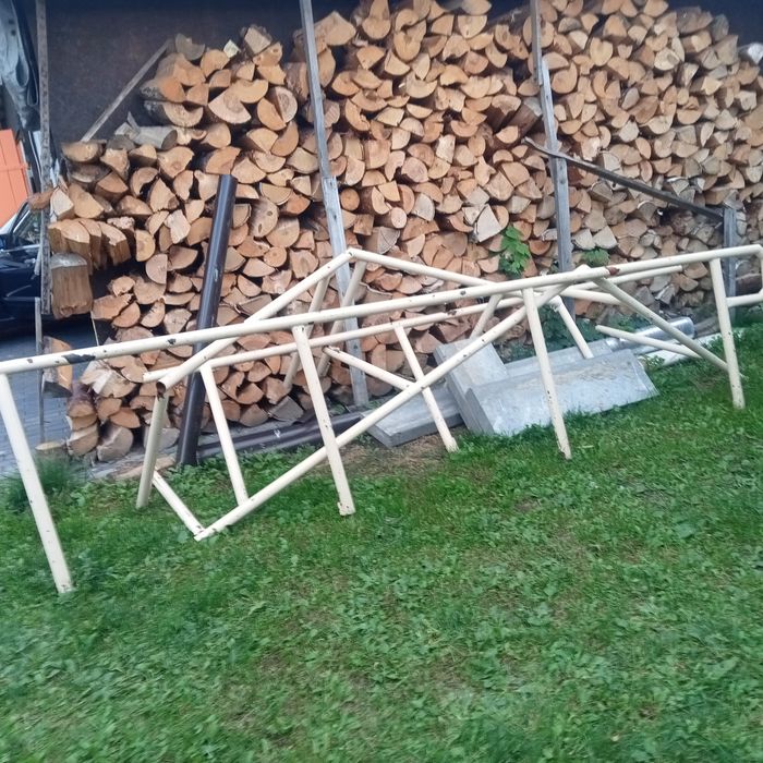 Barierki poręcze stalowe  z demontazu
