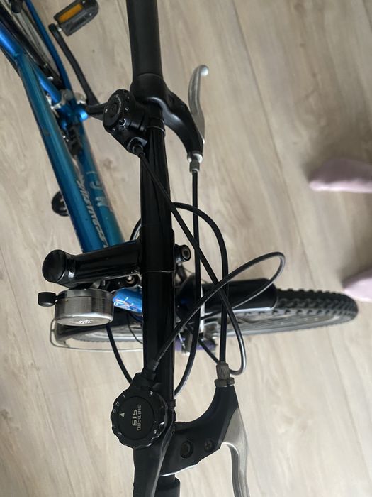 Rower Shimano niebieski