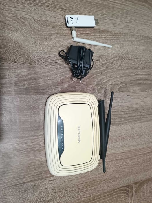 Роутер WI FI WR841n+usb адаптер