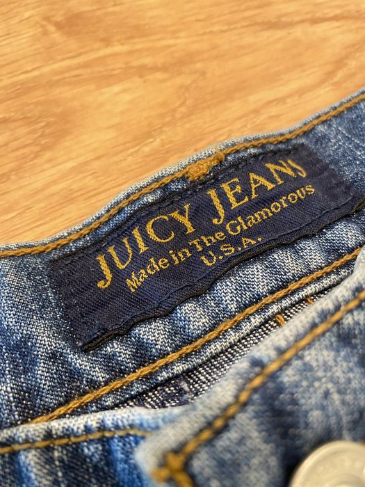 juicy couture vintage low waisted flared jeans