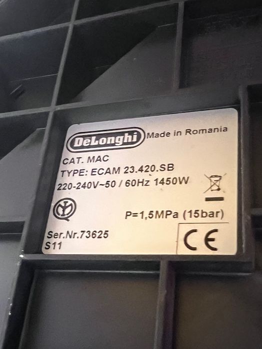 Ekspres DeLonghi USZKODZONY
