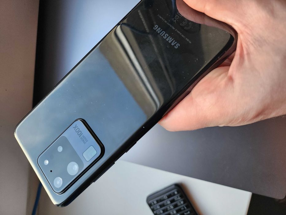 Samsung Galaxy S20 ULTRA 5G SM-G988U1 Black Duos Snapdragon 5000mAh