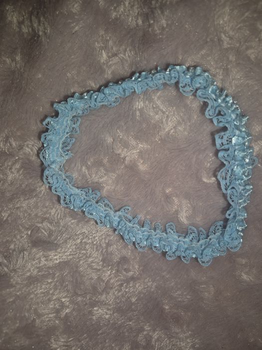 Niebieska podwiązka ślub i wesele