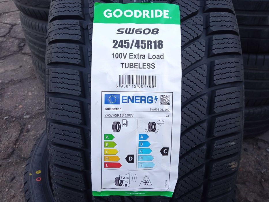 245/45R18 Goodride 100V Nowe 1szt Para Komplet Montaż Gratis N184