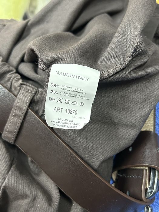 Брюки багги,хлопок, свободный крой, Италия,  S-XL