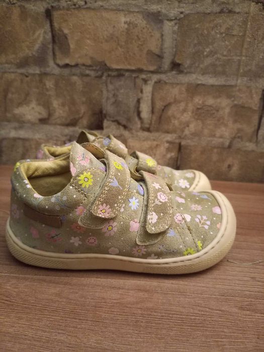 Босоногая обувь.Naturino Barefoot Shoes in Leather mint р. 26