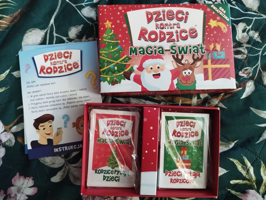 Gra rodzinna Dzieci kontra Rodzice - magia świąt