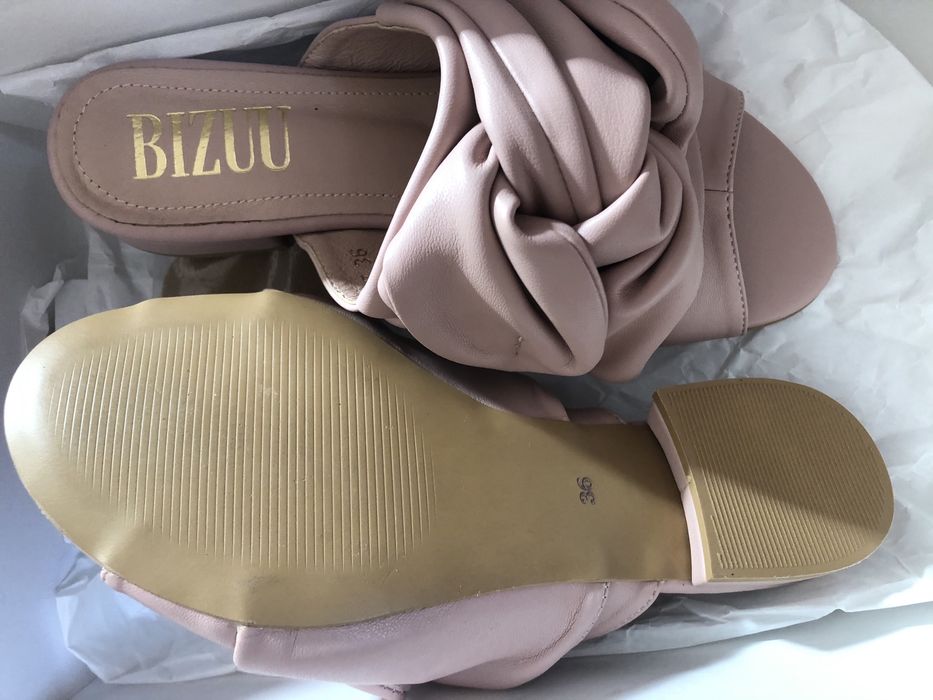 bizuu misszu klapki buty oryginał nowe 36 róż 35 23cm