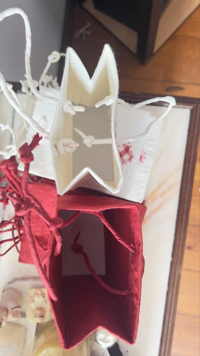 Sacos em papel reciclado de Natal