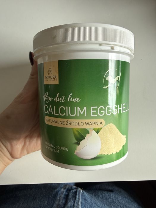 Suplement dla psa Pokusa calcium eggshels skorupki jaj