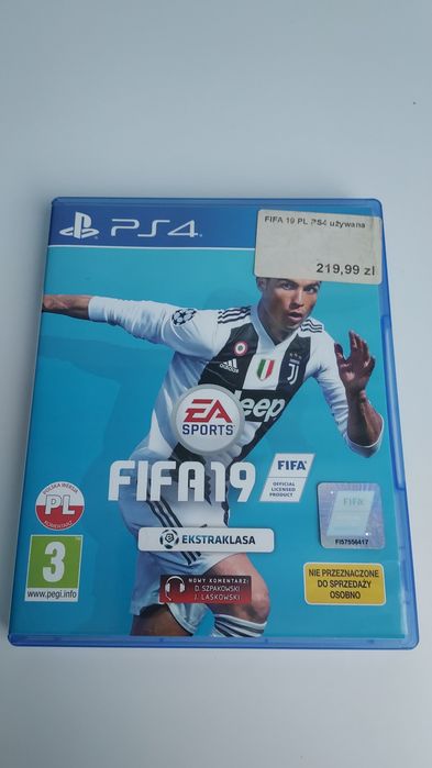 Gra fifa2019 ps4