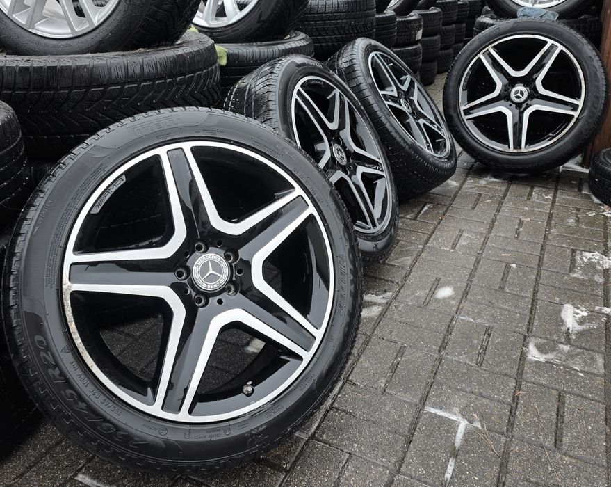 (#13) Mercedes-Benz 20" AMG Klasa ML W166 Koła Felgi Alufelgi Komplet