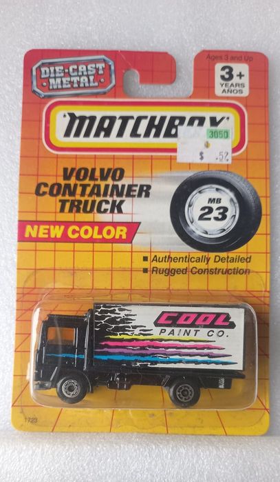 Volvo container truck matchbox