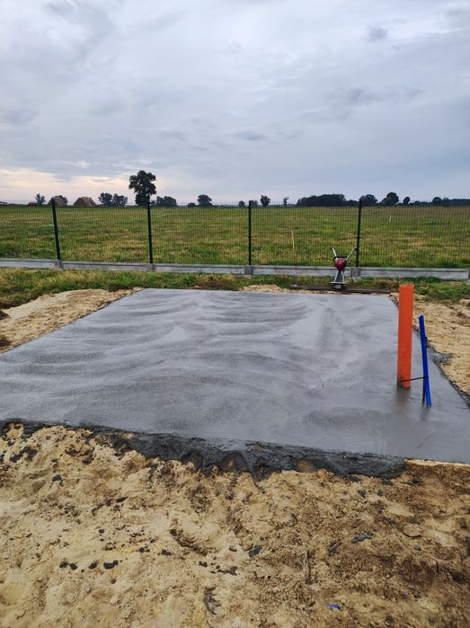 Płyty fundamentowe pod Domki Garaże Altany